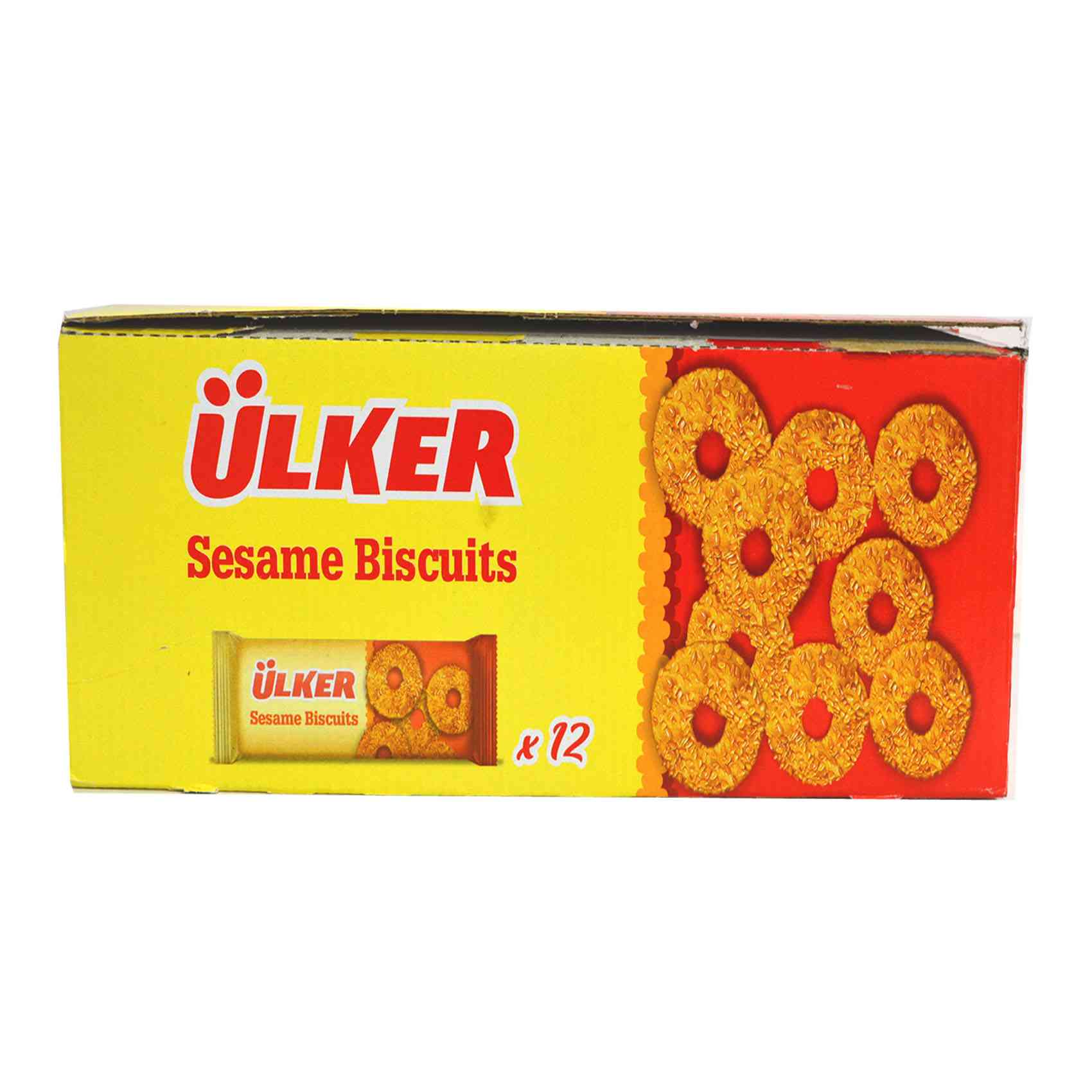 Ulker Sesame Biscuits 62g Pack of 12