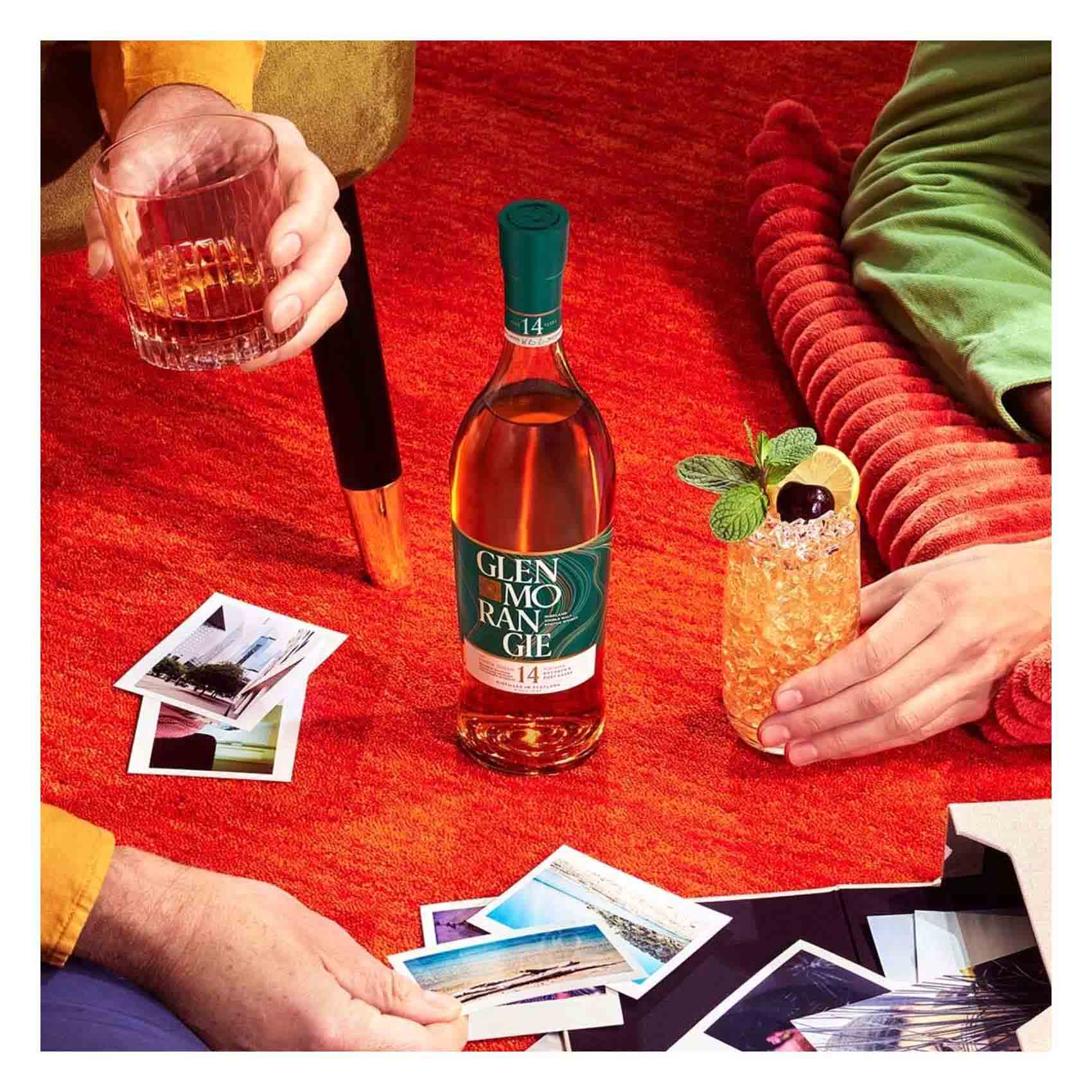 ウイスキー Glenmorangie The Quinta Ruban 1L 46% The Quinta Ruban 14 Years Old | Glenmorangie