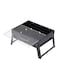 Generic Portable Foldable Grill Black
