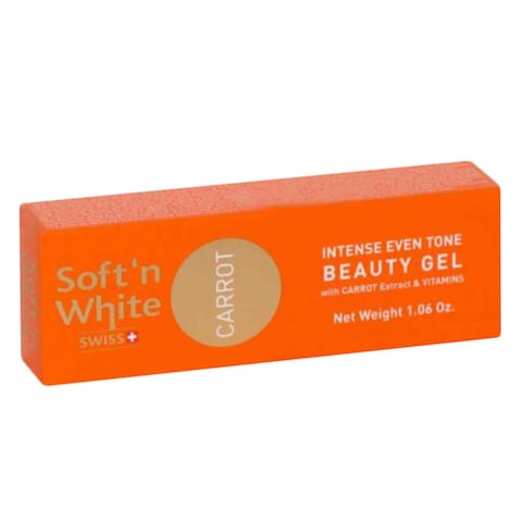 Swiss Soft &#39;N White Carrot Intense Even Tone Beauty Gel 30g