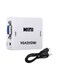 Generic - VGA To HDMI Full HD Video Converter Box Adapter White