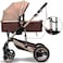 Belecoo K6-3 In 1 Pram - Khaki