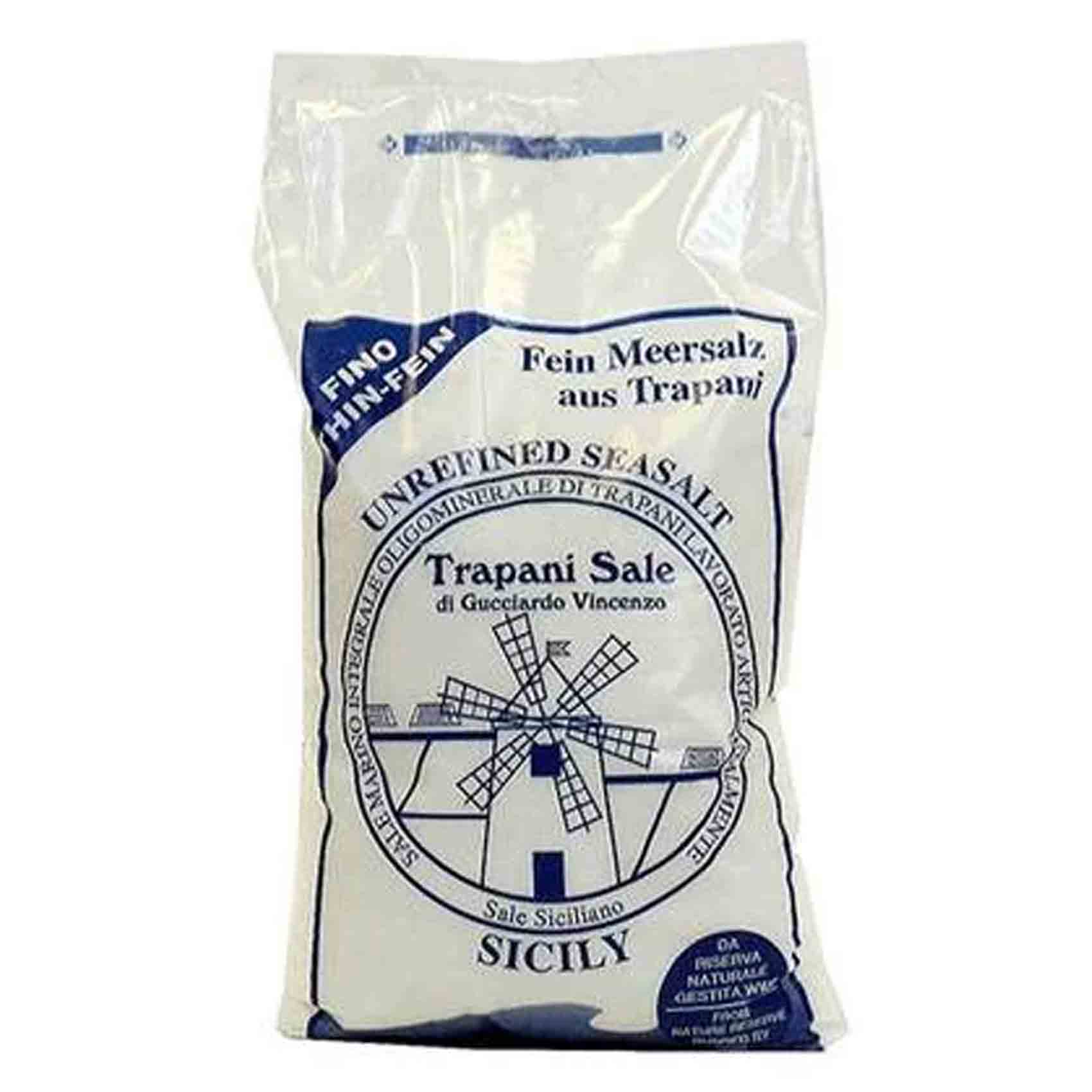 Probios Trapani Sale Unrefined Sea Salt Fine 1 Kg
