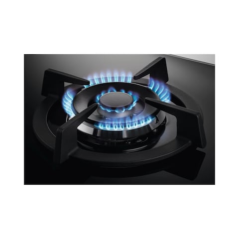 مسطح زانوسي زجاج غاز - 5 شعلة - 75 سم - ZGO78530BA