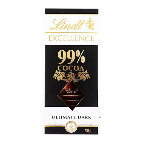 Lindt Excellence Ultimate Dark Chocolate - 50gm