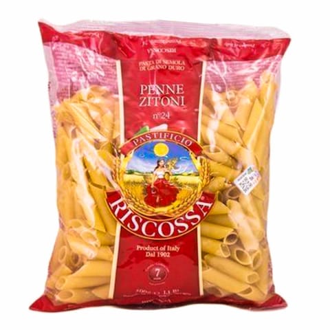 Riscossa 24 Penne Zitoni Pasta 500g
