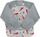Green Sprouts Easy-Wear Long Sleeve Bib, Waterproof Protection, Flipped Pocket, Soft Material, Easy Clean Smock
