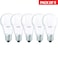 Osram E27 LED Light Bulb Screw Base Lamp 10.5W 2700k Warm White Light Pack of 5 (5 pcs)