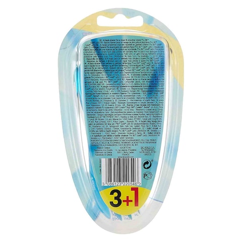 BiC Soleil Bella Disposable Razor Multicolour 4 Razors