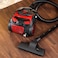 Geepas Cyclonic Vacuum Cleaner, 1400W Cyclonic Vacuum Cleaner, GVC19024, 1.5 L Dust Bag Capacity, Low Noise Operation, Automatic Cord Rewinder Function Floor Brush, Red &amp; Black - 2 Year Warranty