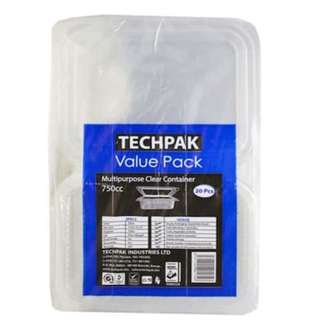 Techpak Container 750Cc