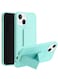 Zolo Finger Grip Holder and standing cover with Car Magnetic Multi-function Shockproof Protective Case Cover For iphone 14 Max Aqua Green