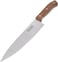 Delcasa 8 Inches Chef Knife, Stainless Steel, Dc2075, Walnut Wood Handle, Sharp Blade, Rust-Resistant, Durable &amp; Strong, Knife For Cutting Vegetables, Meat, Fruits &amp; More, Multi