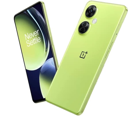 OnePlus Nord CE 3 Lite, Dual SIM, 8GB RAM, 128GB, 5G, Pastel Lime - International Version (Factory Unlocked)