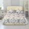 In House Lamar Velvet Bed Frame - King - 200x200 cm - Beige