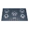 Geepas GGC31011 5-Burner Gas Hob, Attractive Design, 8mm Tempered Glass Worktop, Automatic Ignition, 5 Heating Zones, Ergonomic Design, Stainless Steel Body, 1 Year Warranty
