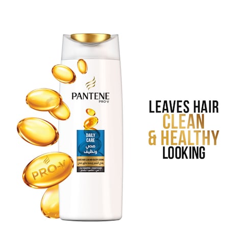 Pantene Pro-V Shampoo &amp; Conditioner 2 In 1 Daily Care Leaves Hair Clean And Healthy Looking 1000 Ml