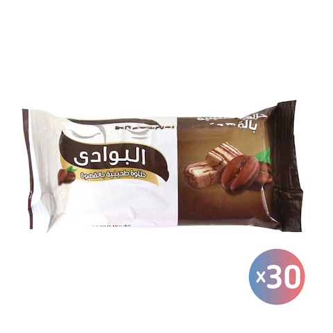 البوادى حلاوة طحينية بالقهوة - 18 جرام - 13 باكيت