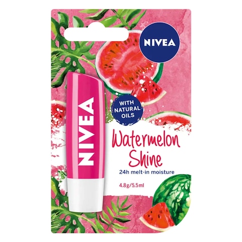 Nivea Fruity Shine Pink Wmelon4.8G