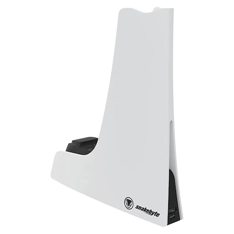 Snakebyte Dual Charge And Headset Stand For PlayStation 5 White