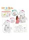 Eazy Kids Doodle Art And Craft Coloring Wearable Unicorn 37x82x78.5cm
