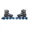 Roces Moody In Line Skates Black and Astro Blue