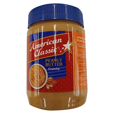 American Classic Crunchy Peanut Butter 510g