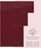 Towel Set Luxury Hotel Quality 600 GSM 100% Genuine Combed Cotton, Super Soft &amp; Absorbent Family Bath Towels 6 Piece Set - 2 Bath Towels, 2 Hand Towels, 2 Washcloths - Burgundy Red