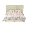 In House Geneva Velvet Bed Frame - King - 200x200 cm - Beige