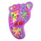 Kidzpro Pocket Money Beads Set In Foot Shape Multicolour