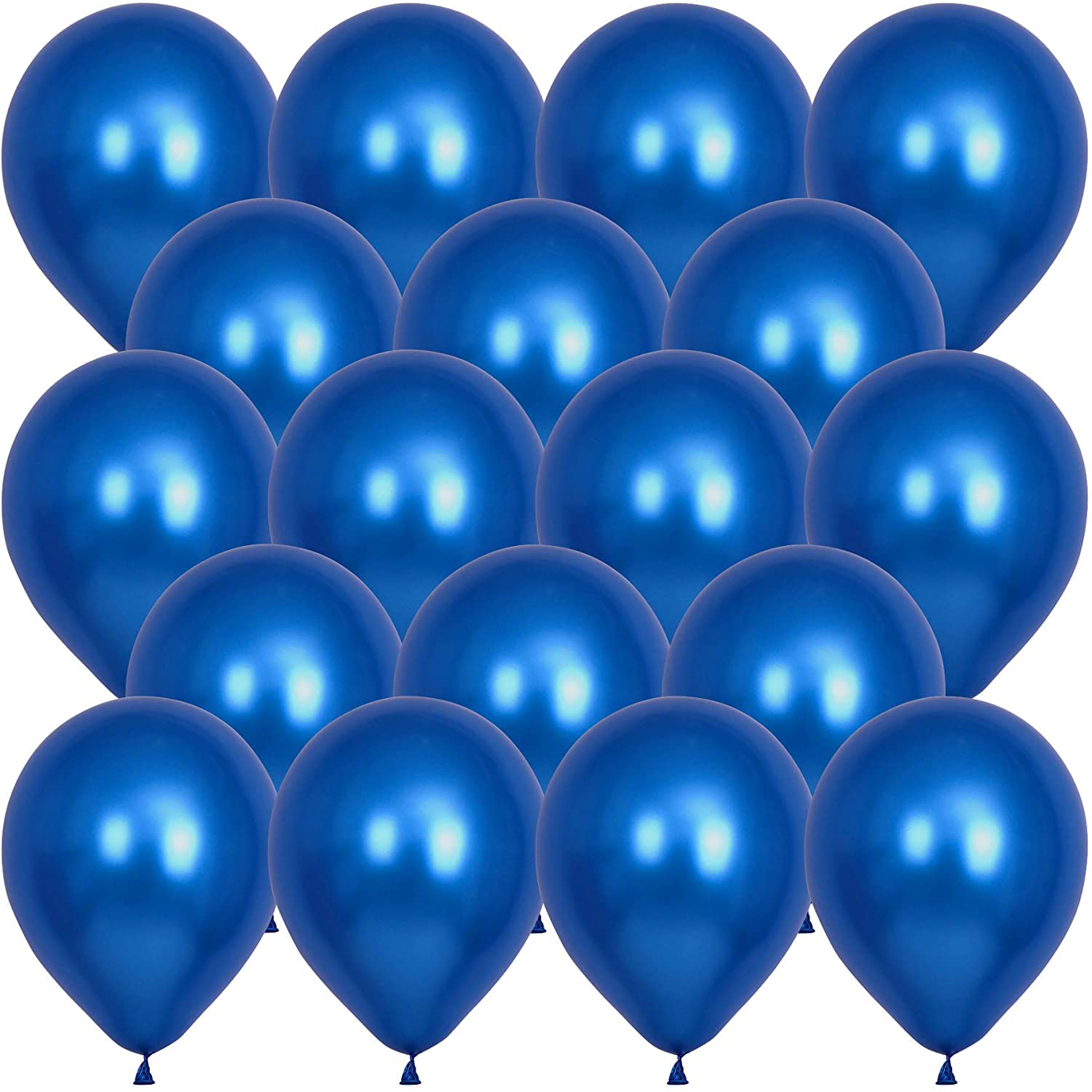 Buy Party Time 50-Pieces 12inch Royal Blue Latex Balloons Party ...