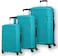 American Tourister Summer Splash 3 Piece Hardside Luggage Set (Summer Blue)