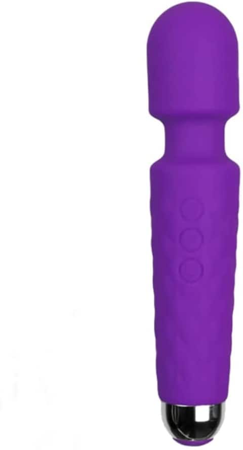 Jjone Electric Mini Massager, Rechargeable Hand Held Body Massager, Portable Vibrating Massage Hammer For Muscles, Back, Foot, Neck, Shoulder, Leg, Calf Pain Relief (E)