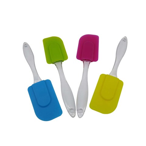 Generic - 4-Pieces Silicone Cake Baking Spatula