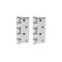 Geepas Ghw65061 Steel Ball Bearing Door Hinges - Durable Creak Free Soft Close 4 Ball Bearing Riveted Non-Removable Pin | Ideal Both Side Doors | Perfect For Toilet, Bathroom Or Even Backdoor