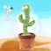 Generic Dancing Cactus, Mimicking Toy For Kids, Recording Electronic Plush Toy For Baby Learning, Cactus Toy Dancing, Shacking, Singing, Recording, And Talking Toy, Rechargeable Plush Stuffed Gift