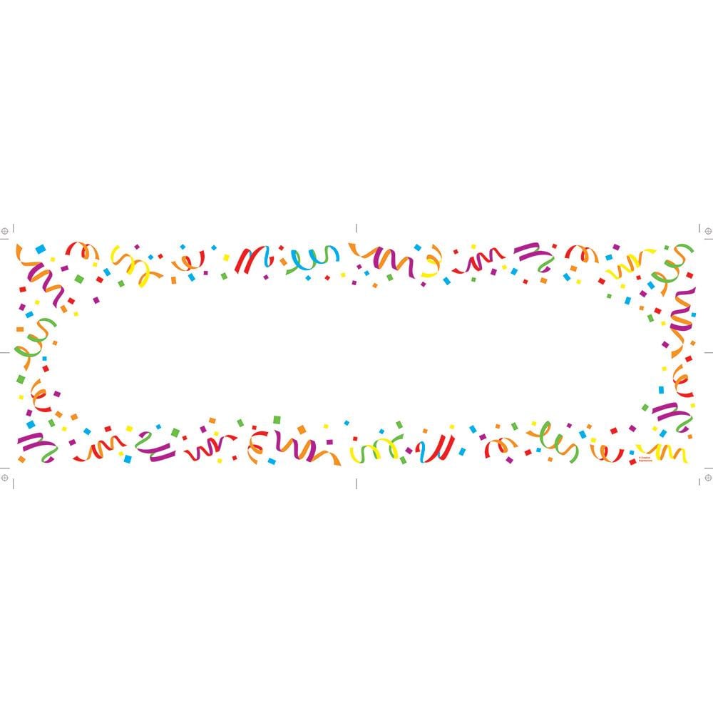 Buy Creative Converting- Birthday Deco Giant Party Banner Fill-In 60in ...
