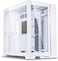 Lian Li O11 Dynamic Evo ATX Mid Tower Tempered Glass Computer Case, White