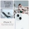 Spigen Thin Fit designed for iPhone 15 case cover (2023) - Mute Blue