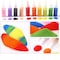 Doreen Sand Art Kit 12 Colors Colored Sand Art Kit Art Sand Scenic Sand Wiht 12 Sheets Sand Art Painting Cards (Gc1189A)
