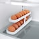 YouCopia RollDown Refrigerator Egg Dispenser, Holder for Fridge Storage, White, YCA-50414