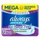 Always Cool And Dry Maxi Thick Aloe Vera Pads With Wings Large 72 Count
