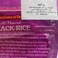 Earthly choice black rice gluten free 397 g