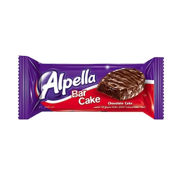 Alpella Cocoa Sauce Milk Chocolate Coated Cake Bar 40g