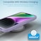 Remson Mag-X Magnetic Hybrid Protective Silicone Case Military Grade Protection For iPhone 14 (Purple)