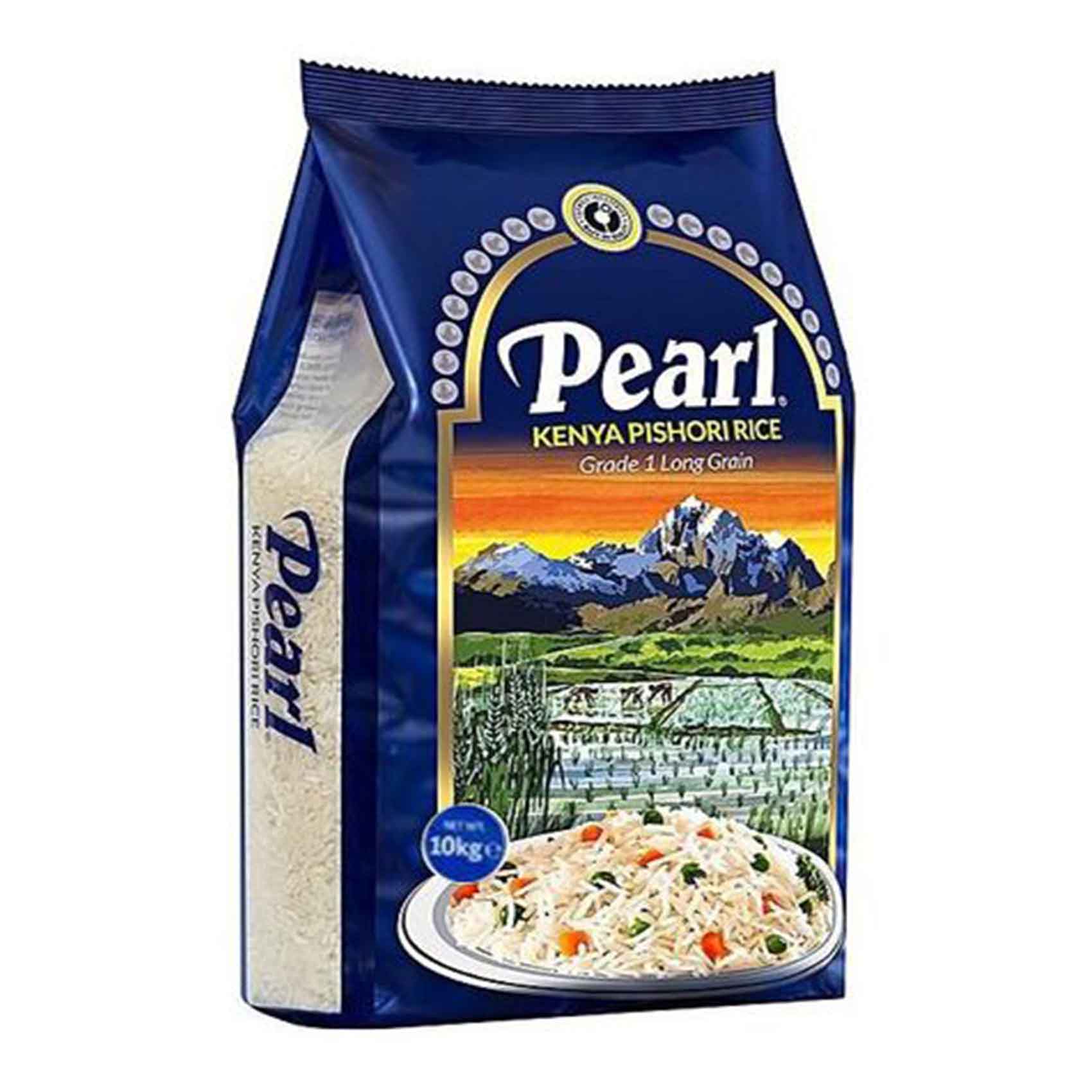 Pearl Grade 1 Long Grain Kenya Pishori Rice 10Kg