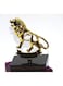 1Trust Masterpiece In The Shape Of A Lion With A Black Seashell Base Multicolour 8x7x10.5x7cm