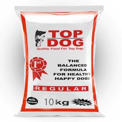 Top Dog Uncooked Dog Rice 10Kg
