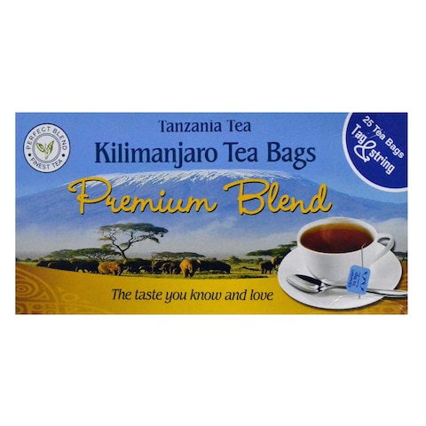 Tanzania Tea Kilimanjaro Premium Blend 25 Tea Bags