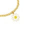 Aiwanto Bracelet for Women's With Flower Pandant Bracelet